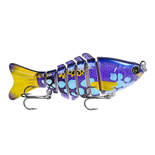 PROBEROS HS033 10cm 15.61g Knotty Lure Fish Bait Plastic Hard Bait, A, B, C, D, E, F, G, H