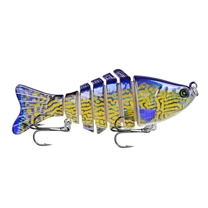 PROBEROS HS033 10cm 15.61g Knotty Lure Fish Bait Plastic Hard Bait, A, B, C, D, E, F, G, H