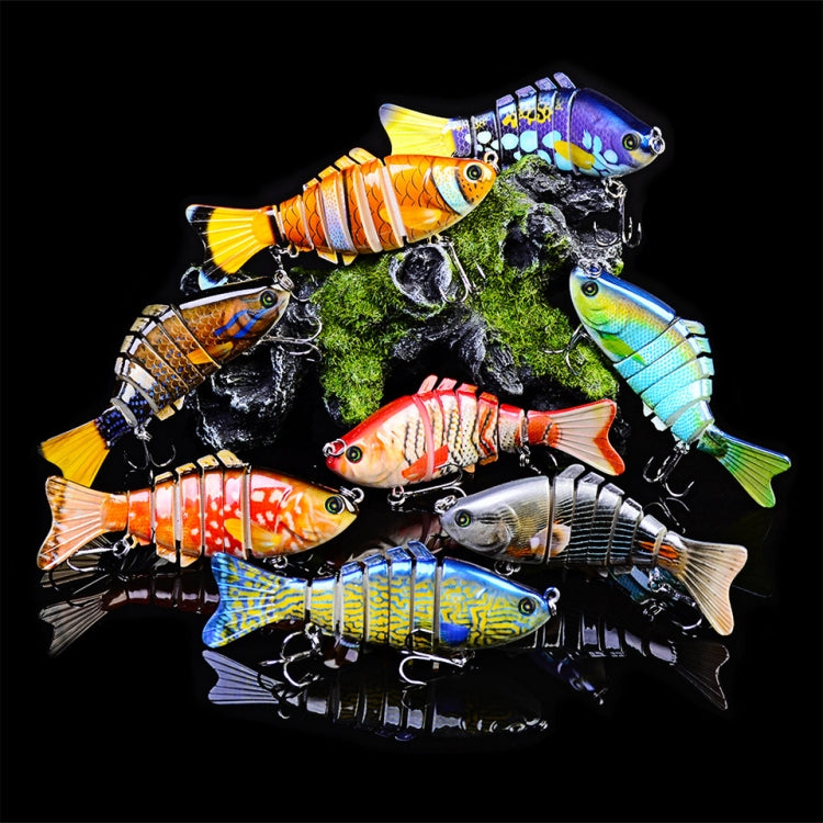 PROBEROS HS033 10cm 15.61g Knotty Lure Fish Bait Plastic Hard Bait, A, B, C, D, E, F, G, H