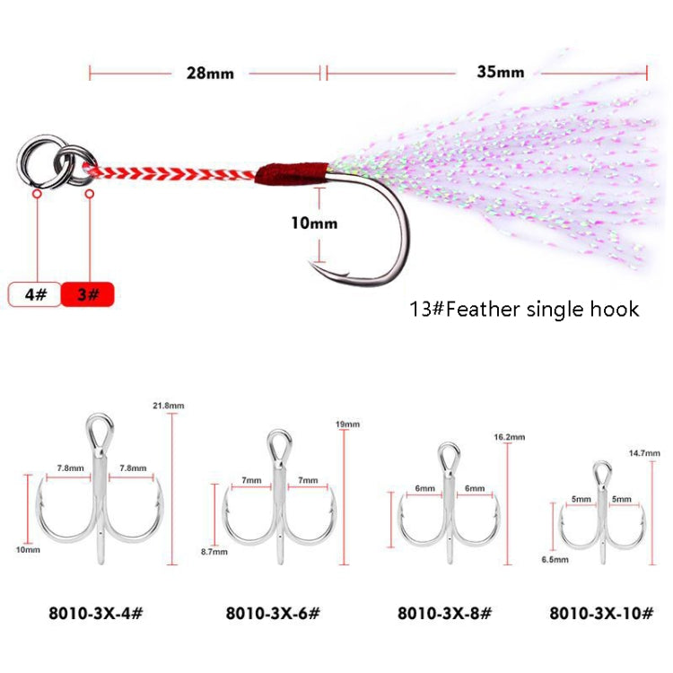 PROBEROS Iron Plate Lead Fish Far-Fluoch Metal Road Bait, 10G, 15G, 20G, 30G, 40G, 50G