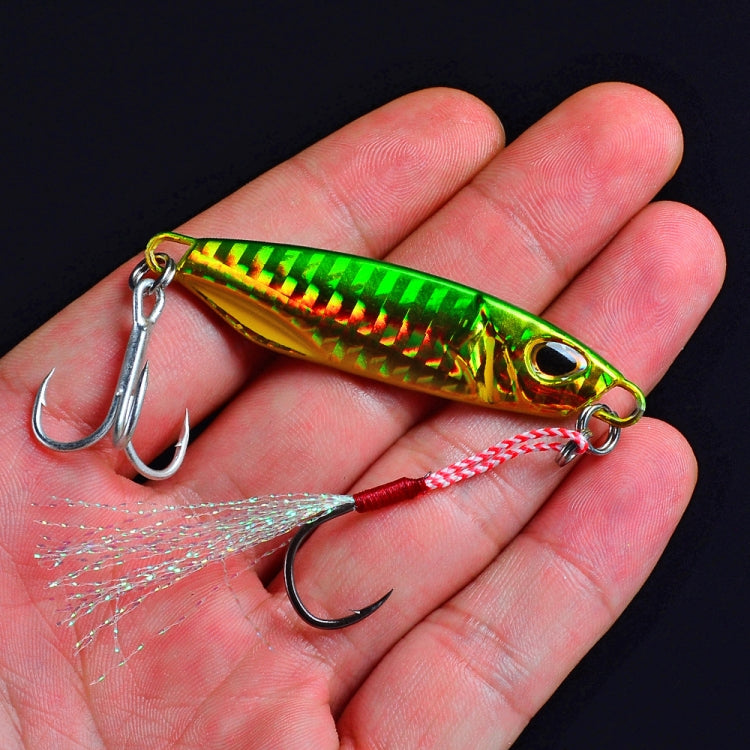PROBEROS Iron Plate Lead Fish Far-Fluoch Metal Road Bait, 10G, 15G, 20G, 30G, 40G, 50G