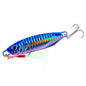 PROBEROS Iron Plate Lead Fish Far-Fluoch Metal Road Bait, 10G, 15G, 20G, 30G, 40G, 50G