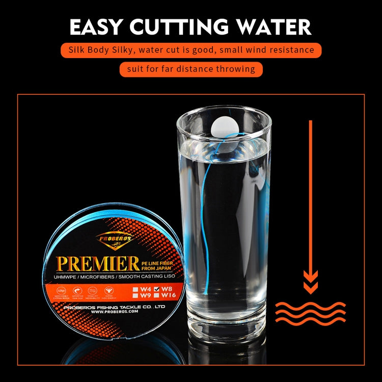PROBEROS 8 Edited 100M Majestic Horse Fish Line, 0.4 / 6LB, 0.6 / 8LB, 0.8 / 10LB, 1.0 / 15LB, 1.5 / 20LB, 2.0 / 30LB, 3.0 / 40LB, 4.0 / 50LB, 5.0 / 60LB, 6.0 / 70LB, 7.0 / 80LB, 10.0 / 100LB, 13.0 / 120LB
