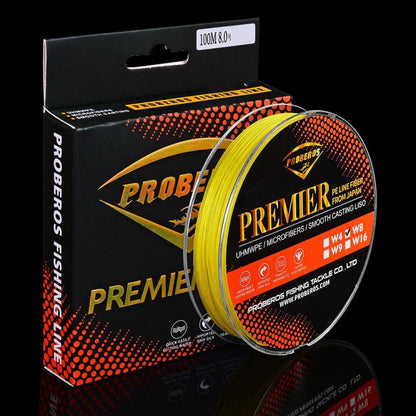 PROBEROS 8 Edited 100M Majestic Horse Fish Line, 0.4 / 6LB, 0.6 / 8LB, 0.8 / 10LB, 1.0 / 15LB, 1.5 / 20LB, 2.0 / 30LB, 3.0 / 40LB, 4.0 / 50LB, 5.0 / 60LB, 6.0 / 70LB, 7.0 / 80LB, 10.0 / 100LB, 13.0 / 120LB