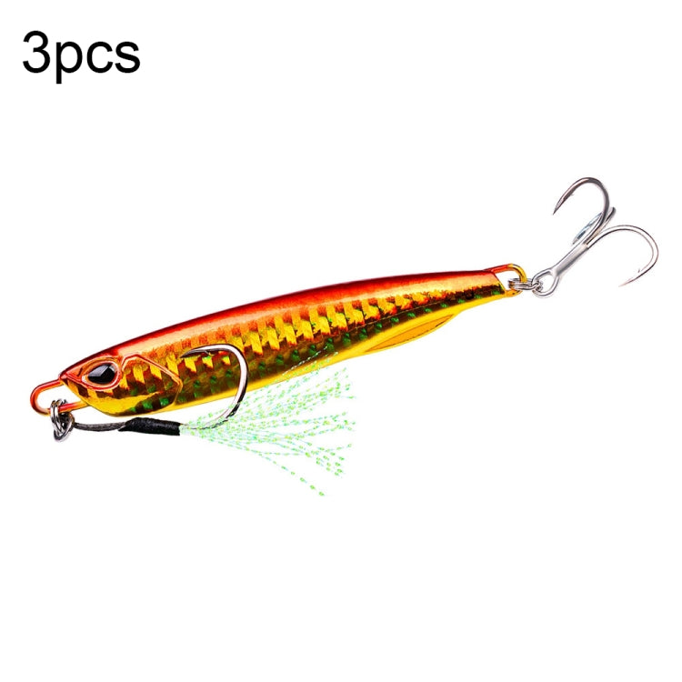 PROBEROS LF103 Simulation Metal Sea Fishing Bait, 10g, 15g, 20g, 30g, 40g, 50g, 60g