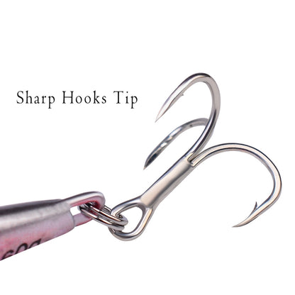 PROBEROS LF103 Simulation Metal Sea Fishing Bait, 10g, 15g, 20g, 30g, 40g, 50g, 60g