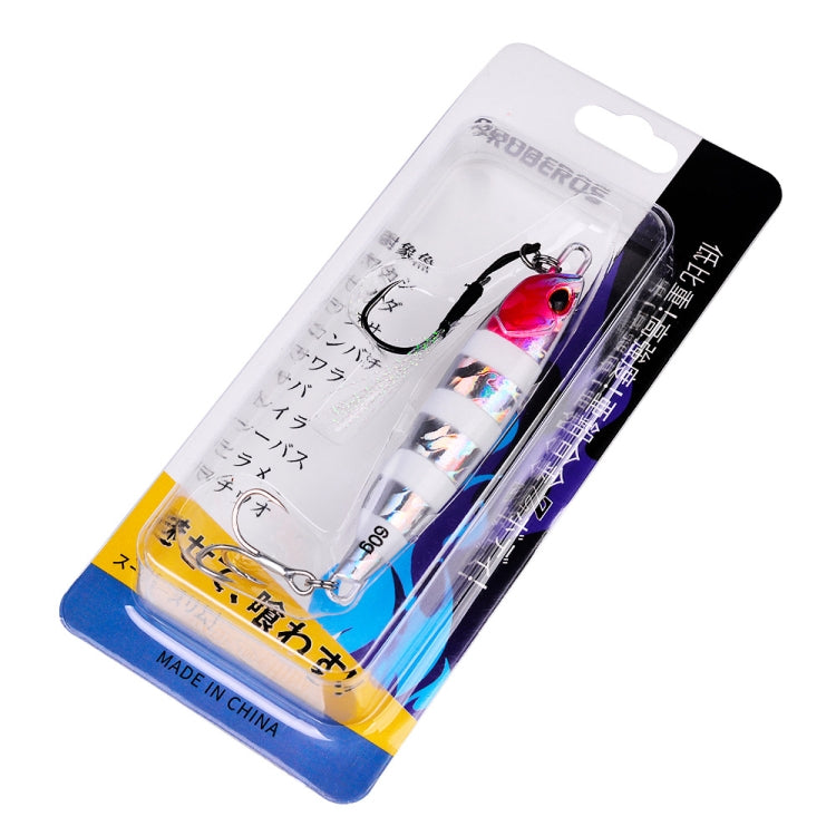 PROBEROS LF103 Simulation Metal Sea Fishing Bait, 10g, 15g, 20g, 30g, 40g, 50g, 60g
