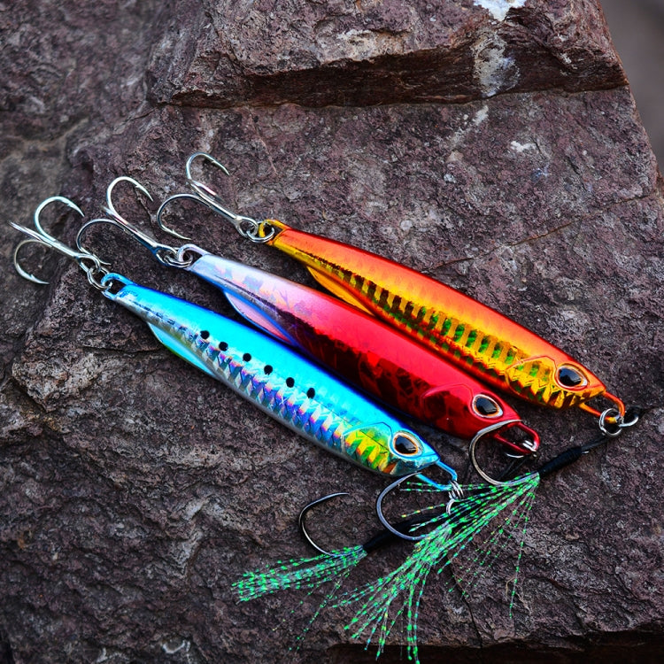 PROBEROS LF103 Simulation Metal Sea Fishing Bait, 10g, 15g, 20g, 30g, 40g, 50g, 60g