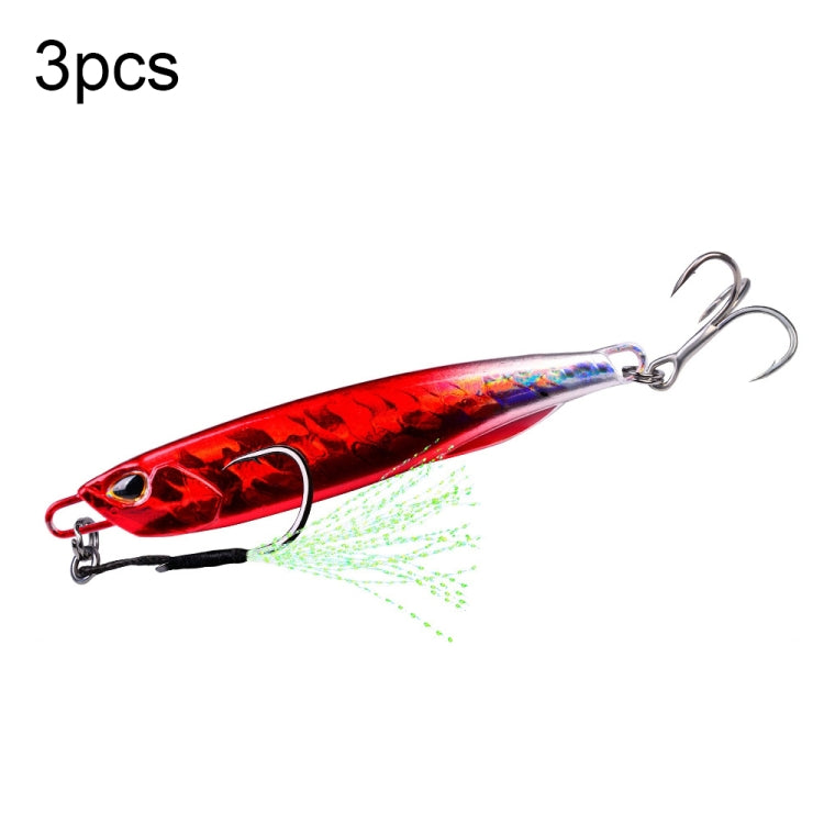 PROBEROS LF103 Simulation Metal Sea Fishing Bait, 10g, 15g, 20g, 30g, 40g, 50g, 60g
