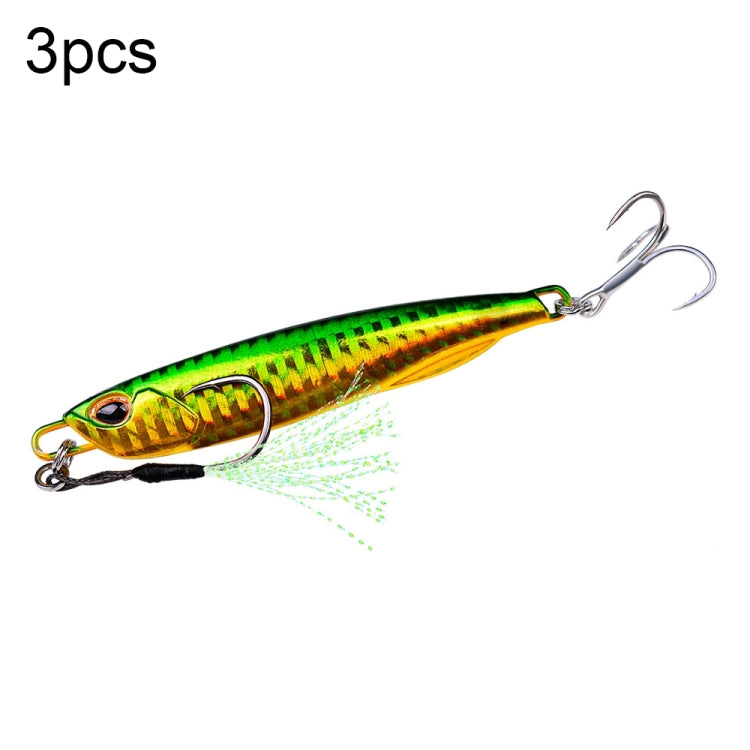 PROBEROS LF103 Simulation Metal Sea Fishing Bait, 10g, 15g, 20g, 30g, 40g, 50g, 60g