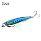 PROBEROS LF103 Simulation Metal Sea Fishing Bait, 10g, 15g, 20g, 30g, 40g, 50g, 60g