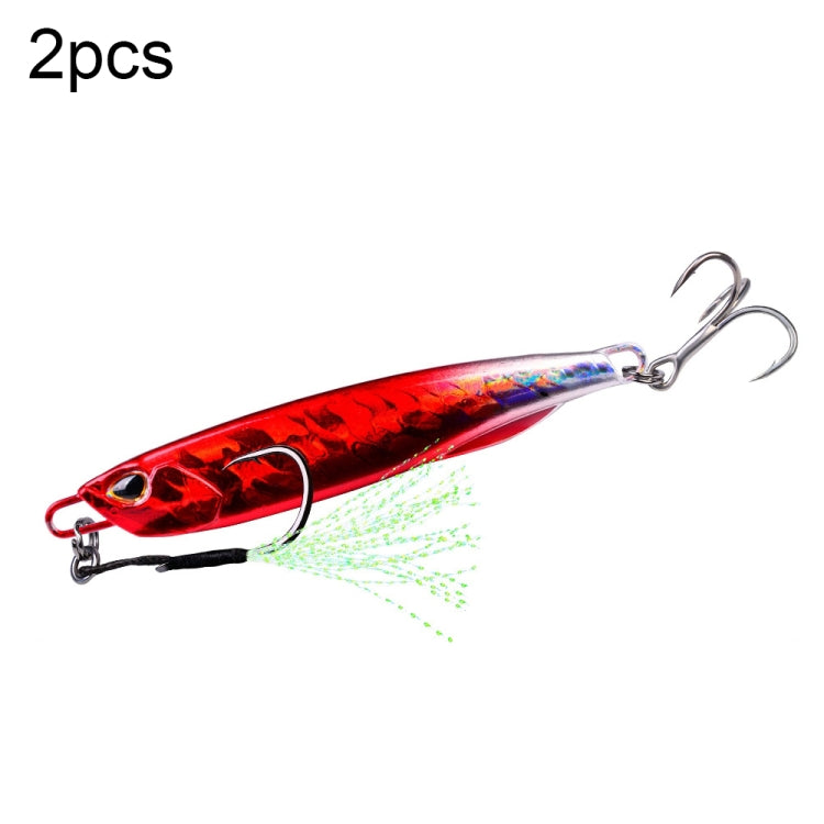 PROBEROS LF103 Simulation Metal Sea Fishing Bait, 10g, 15g, 20g, 30g, 40g, 50g, 60g