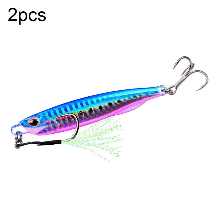 PROBEROS LF103 Simulation Metal Sea Fishing Bait, 10g, 15g, 20g, 30g, 40g, 50g, 60g