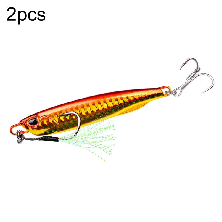 PROBEROS LF103 Simulation Metal Sea Fishing Bait, 10g, 15g, 20g, 30g, 40g, 50g, 60g
