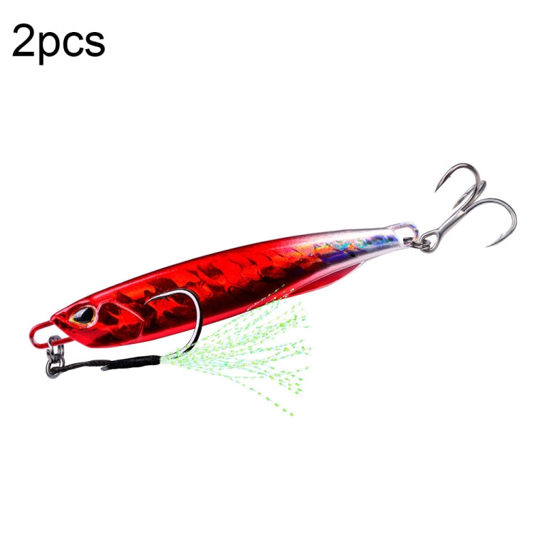 PROBEROS LF103 Simulation Metal Sea Fishing Bait, 10g, 15g, 20g, 30g, 40g, 50g, 60g