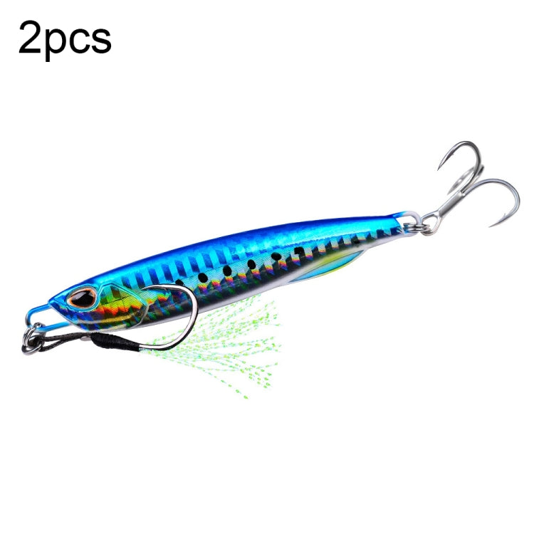 PROBEROS LF103 Simulation Metal Sea Fishing Bait, 10g, 15g, 20g, 30g, 40g, 50g, 60g