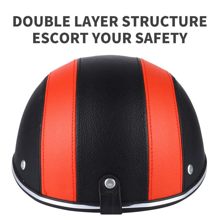 BSDDP A0322 Summer Half Helmet Lightweight Safety Helmet, BSDDP A0322 (Black), BSDDP A0322 (Blue), BSDDP A0322 (Red), BSDDP A0322 (Orange), BSDDP A0322 (Black Lattice)
