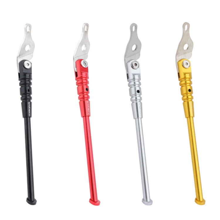 LP LitePro Folding Bike Aluminum Alloy Foot Support, Black, Red, Silver, Gold