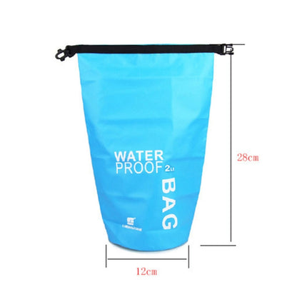 LUCKSTONE 2L Outdoor Scratch-resistant Wear-resistant Swimming Waterproof Bag, 2L