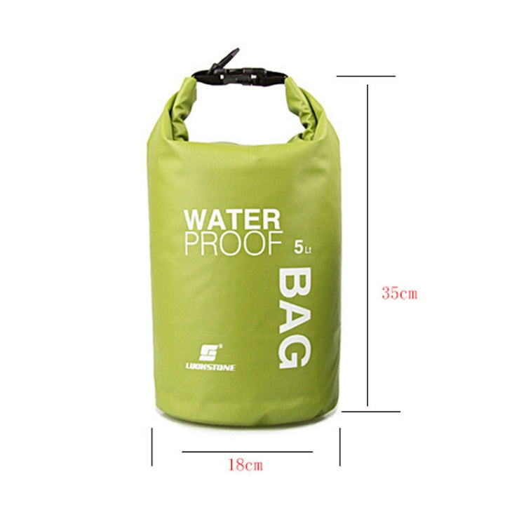 LUCKSTONE 5L Outdoor Scratch-Resistant Swimming Waterproof Bag, 5L