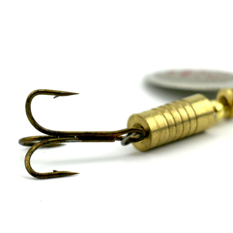 10 PCS HENGJIA  SP054 6.7cm / 7g Fresh Water Sequins Road Bait, Silver, Gold, Gold+Silver, Green Stripes, Black Gold Point, Copper