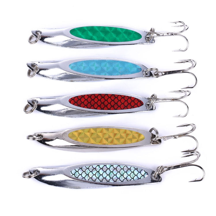 4 PCS HEGNJIA SP071 7cm 21g Seabass Sequin Lure, SP071 (4), SP071 (5), SP071 (1), SP071 (2), SP071 (3)