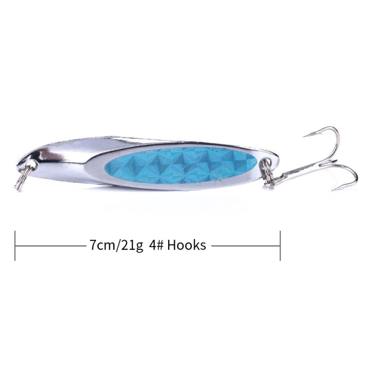 4 PCS HEGNJIA SP071 7cm 21g Seabass Sequin Lure, SP071 (4), SP071 (5), SP071 (1), SP071 (2), SP071 (3)