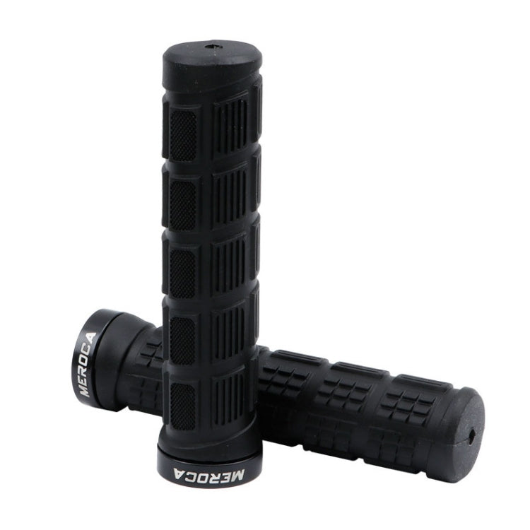 MEROCA Mountain Bike Anti-slip Shock Absorber Riding Grip Cover, Style:, One Side Lock ME38 Black, One Side Lock ME38 Red, One Side Lock ME38 Sky Blue, Bilateral Lock Thread ME15 Black, Bilateral Lock Thread ME15 Red, Bilateral Lock Thread ME15 Green��...
