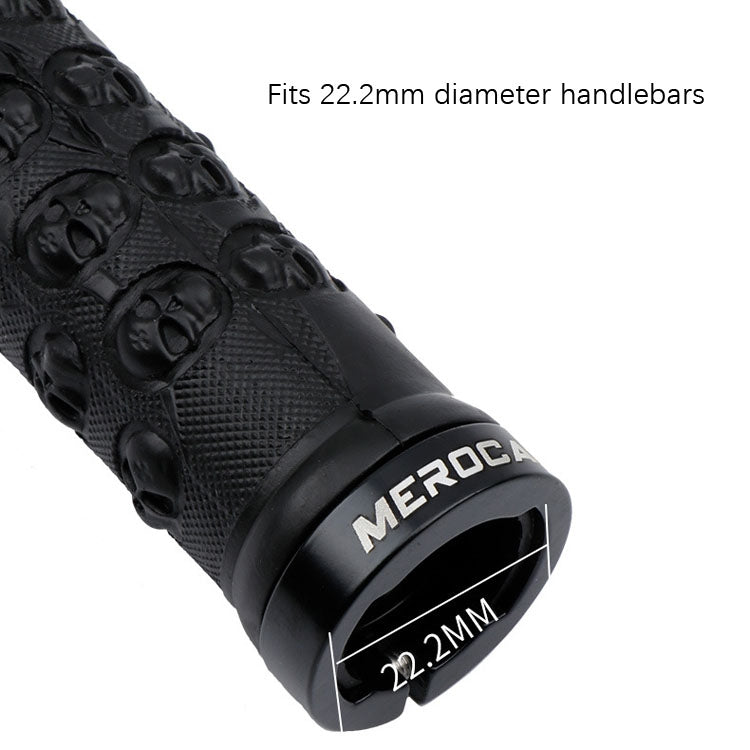 MEROCA Mountain Bike Anti-slip Shock Absorber Riding Grip Cover, Style:, One Side Lock ME38 Black, One Side Lock ME38 Red, One Side Lock ME38 Sky Blue, Bilateral Lock Thread ME15 Black, Bilateral Lock Thread ME15 Red, Bilateral Lock Thread ME15 Green��...