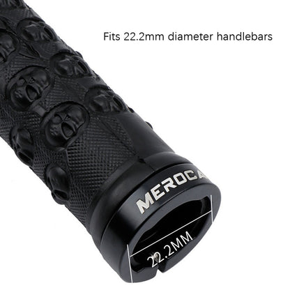 MEROCA Mountain Bike Anti-slip Shock Absorber Riding Grip Cover, Style:, One Side Lock ME38 Black, One Side Lock ME38 Red, One Side Lock ME38 Sky Blue, Bilateral Lock Thread ME15 Black, Bilateral Lock Thread ME15 Red, Bilateral Lock Thread ME15 Green��...