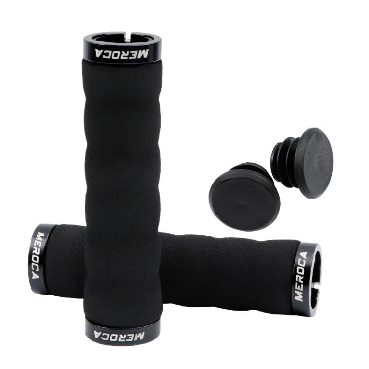 MEROCA Mountain Bike Anti-slip Shock Absorber Riding Grip Cover, Style:, One Side Lock ME38 Black, One Side Lock ME38 Red, One Side Lock ME38 Sky Blue, Bilateral Lock Thread ME15 Black, Bilateral Lock Thread ME15 Red, Bilateral Lock Thread ME15 Green��...