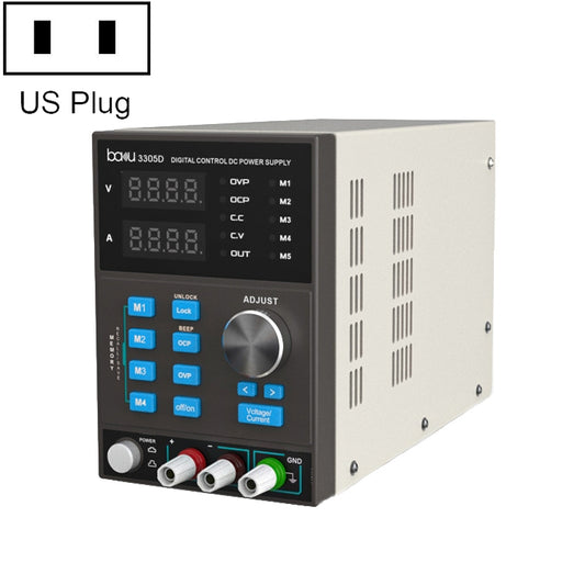 BAKU BA-3305D 5A/30V CNC DC High Power Supply, BA-3305D US Plug, BA-3305D EU Plug
