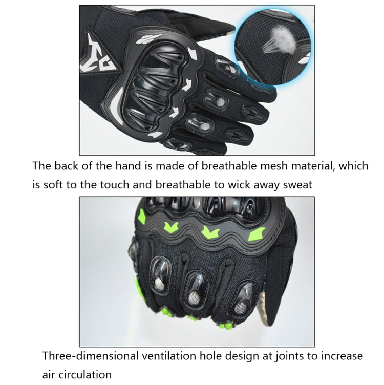 MOTOCENTRIC 13-MC-010 Touch Screen Motorcycle Breathable Gloves, M, L, XL, XXL