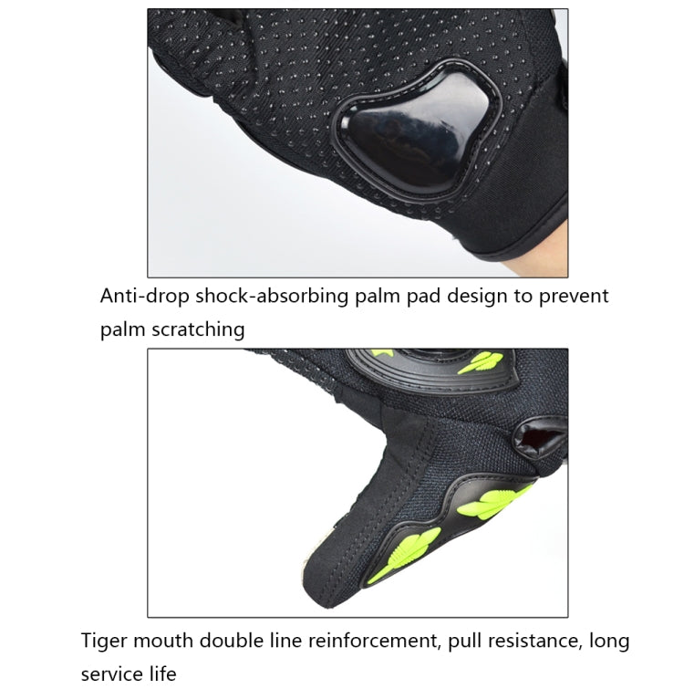 MOTOCENTRIC 13-MC-010 Touch Screen Motorcycle Breathable Gloves, M, L, XL, XXL