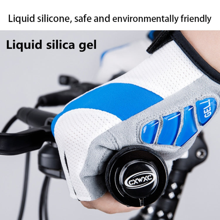 GIYO S-14 Bicycle Half Finger Gloves GEL Shock Absorbing Palm Pad Gloves, S, M, L, XL, XXL