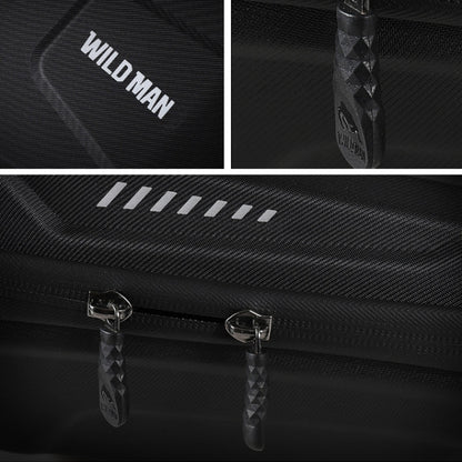 WILD MAN E8 3L Bicycle EVA Hard Shell Head Bag, E8 (Black)