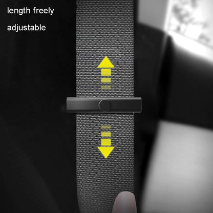 Car Safety Belt Holder Non-Slip Limiter Slack Adjuster, Metal Deep Gray, Metal Red, Metal Silver