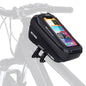 WILD MAN XS2 1L EVA Hard Shell Cycling Rainproof Bicycle Bag, XS2 (Black), XS2 (Black Red)
