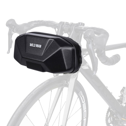 WILD MAN X9 3.5L EVA Hard Shell Bicycle Head Waterproof Bag, X9 3.5L (Black)