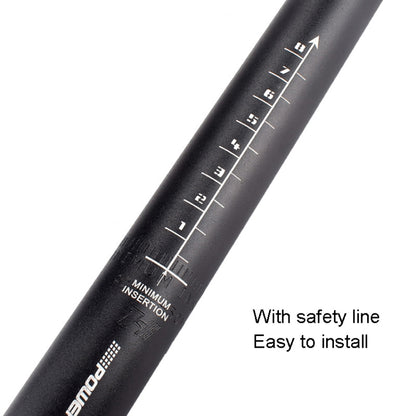 FMFXTR Mountain Bike Seat Post Bicycle Aluminum Alloy Sitting Tube, Specification:, 25.4x350mm, 27.2x350mm, 28.6x350mm, 30.4x350mm, 30.8x350mm, 31.6x350mm, 25.4x450mm, 27.2x450mm, 28.6x450mm, 30.4x450mm, 30.8x450mm, 31.6x450mm