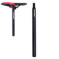 FMFXTR Aluminum Alloy Mountain Bike Extended Seat Post, Specification:, 31.8x530mm (Black), 33.9x550mm (Black)