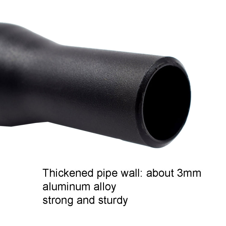 FMFXTR Aluminum Alloy Mountain Bike Extended Seat Post, Specification:, 31.8x530mm (Black), 33.9x550mm (Black)