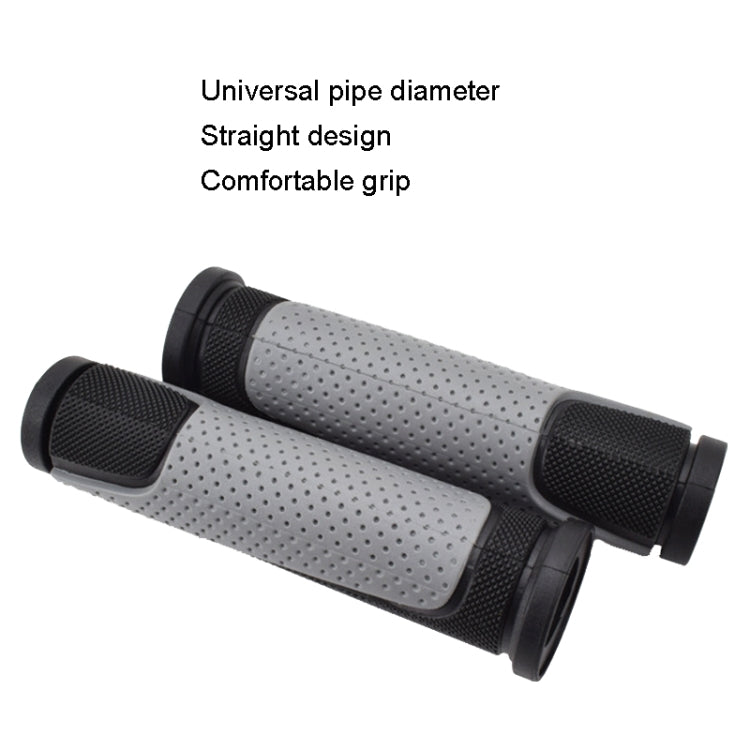 1 Pair FMFXTR Bicycle Grips Mountain Bike Non-Slip Rubber Grips, Style: Double Color Half Pass, Double Pass, Half Pass, Double Color Double Pass, Double Color Half Pass