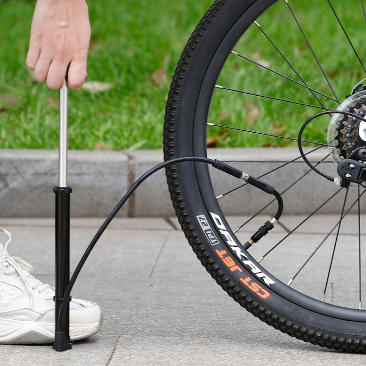 WEST BIKING YP0711122 Portable Bicycle High Pressure Pump, WEST BIKING YP0711122(Black), WEST BIKING YP0711122(Silver)