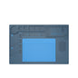BAKU BA-695  2 in 1 TPR+Silicone Computer Phone Repair Desk Mat Heat Resistant Insulation Mat, BAKU BA-695