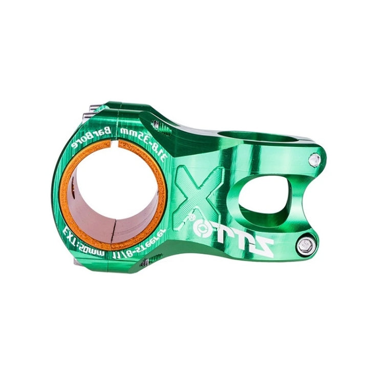 ZTTO Bicycle Handlebar Hollow 0 Degree Short Riser, Black, Red, Purple, Green, Gold