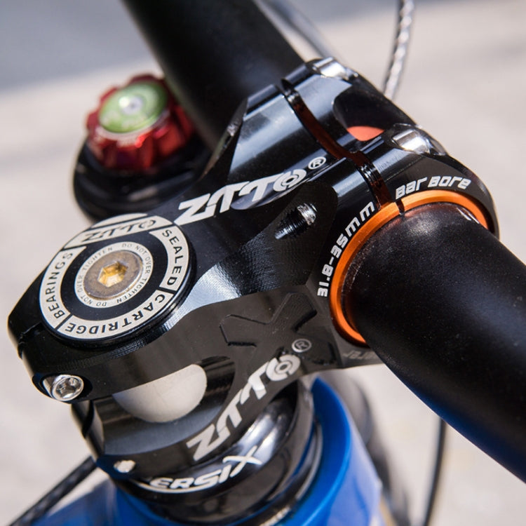ZTTO Bicycle Handlebar Hollow 0 Degree Short Riser, Black, Red, Purple, Green, Gold