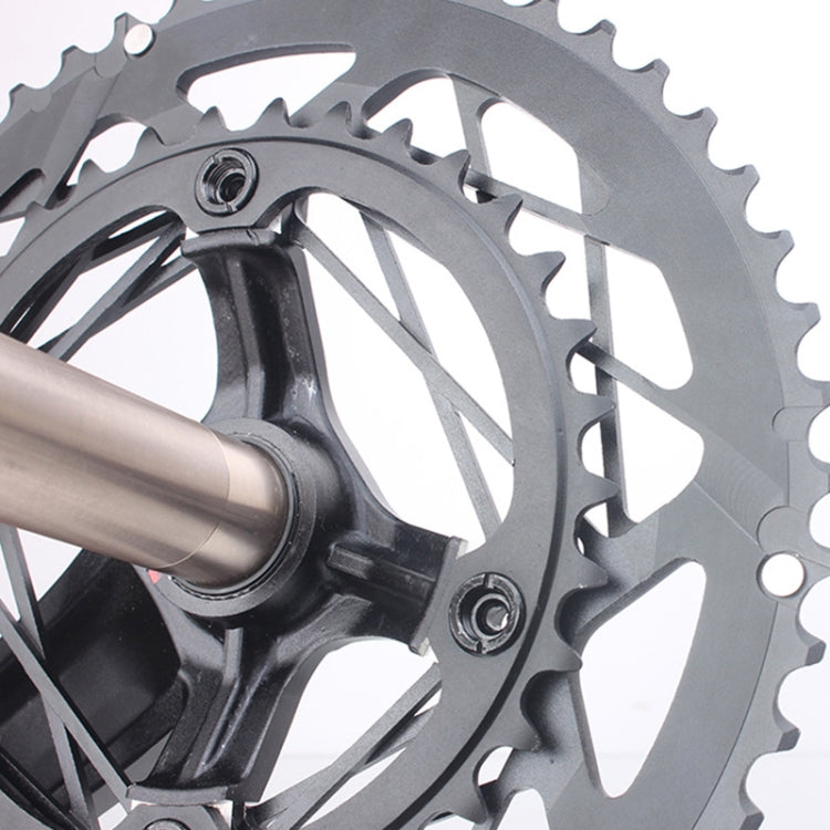 RACEWORK RKRFA Road Bike Aluminum Alloy 22-speed Crankset, Spec:, 50-34T without BB, 53-39T without BB, 50-34T with BB, 53-39T with BB