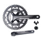 RACEWORK RKRFA Road Bike Aluminum Alloy 22-speed Crankset, Spec:, 50-34T without BB, 53-39T without BB, 50-34T with BB, 53-39T with BB