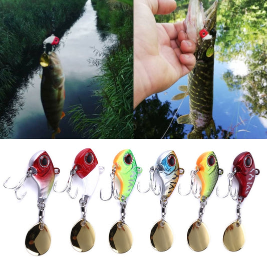 HENG JIA Distant Rotation Sequin VIB Fake Bait, 9g, 13g, 16g, 22g